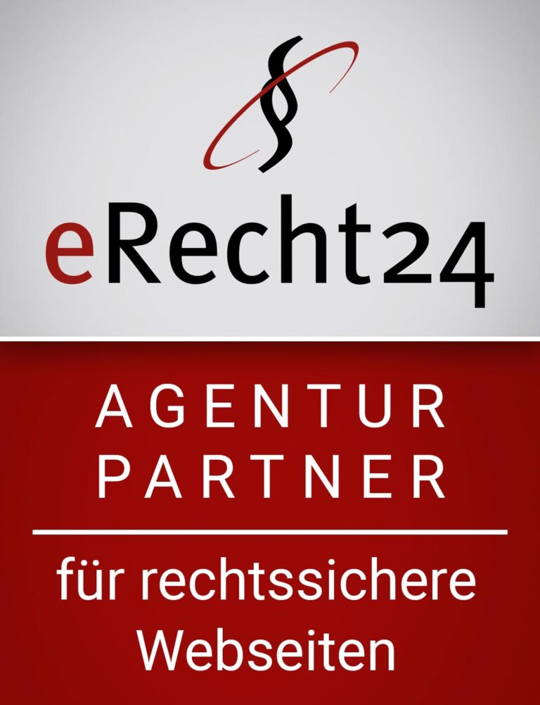 Agentur-Partner Siegel von eRecht24